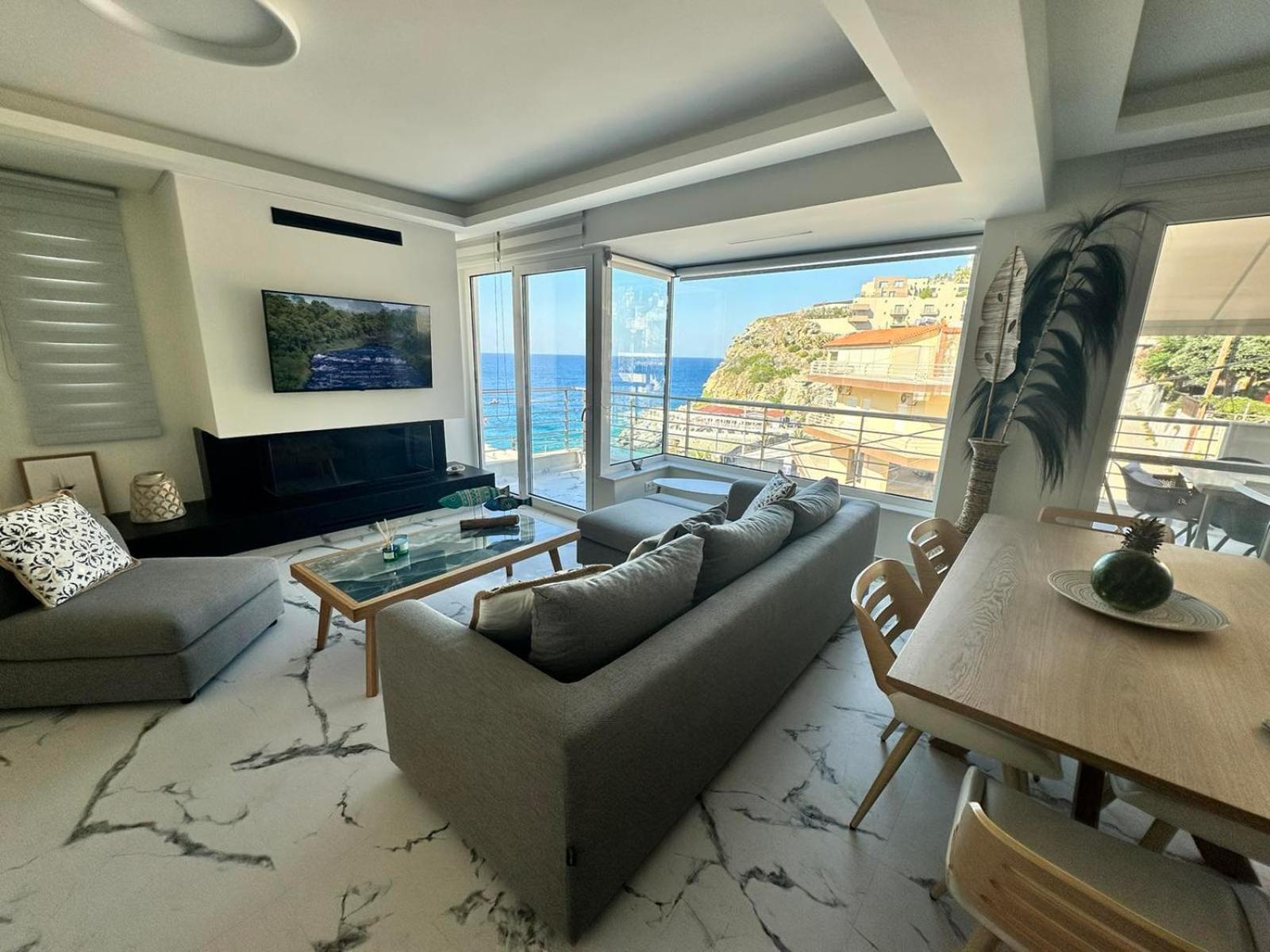 Popis Sea View Apartments Agia Pelagia  Exterior photo